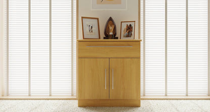 Sherwood Sideboard Natural 2 Doors 1 Drawer 77cm