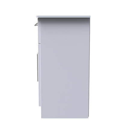 Sherwood Sideboard White 2 Doors 1 Drawer 77cm