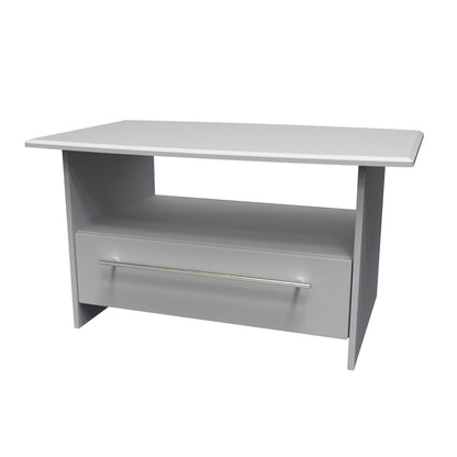 Sherwood Coffee Table Grey 1 Shelf 1 Drawer 93cm