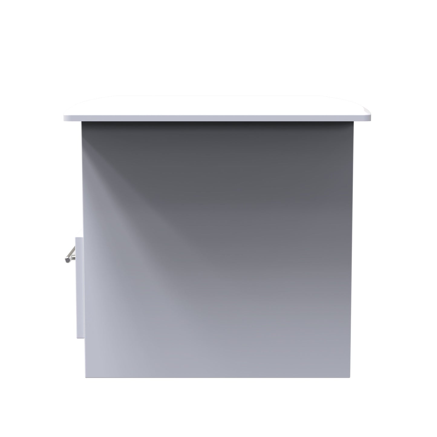 Sherwood Coffee Table White 1 Shelf 1 Drawer 93cm