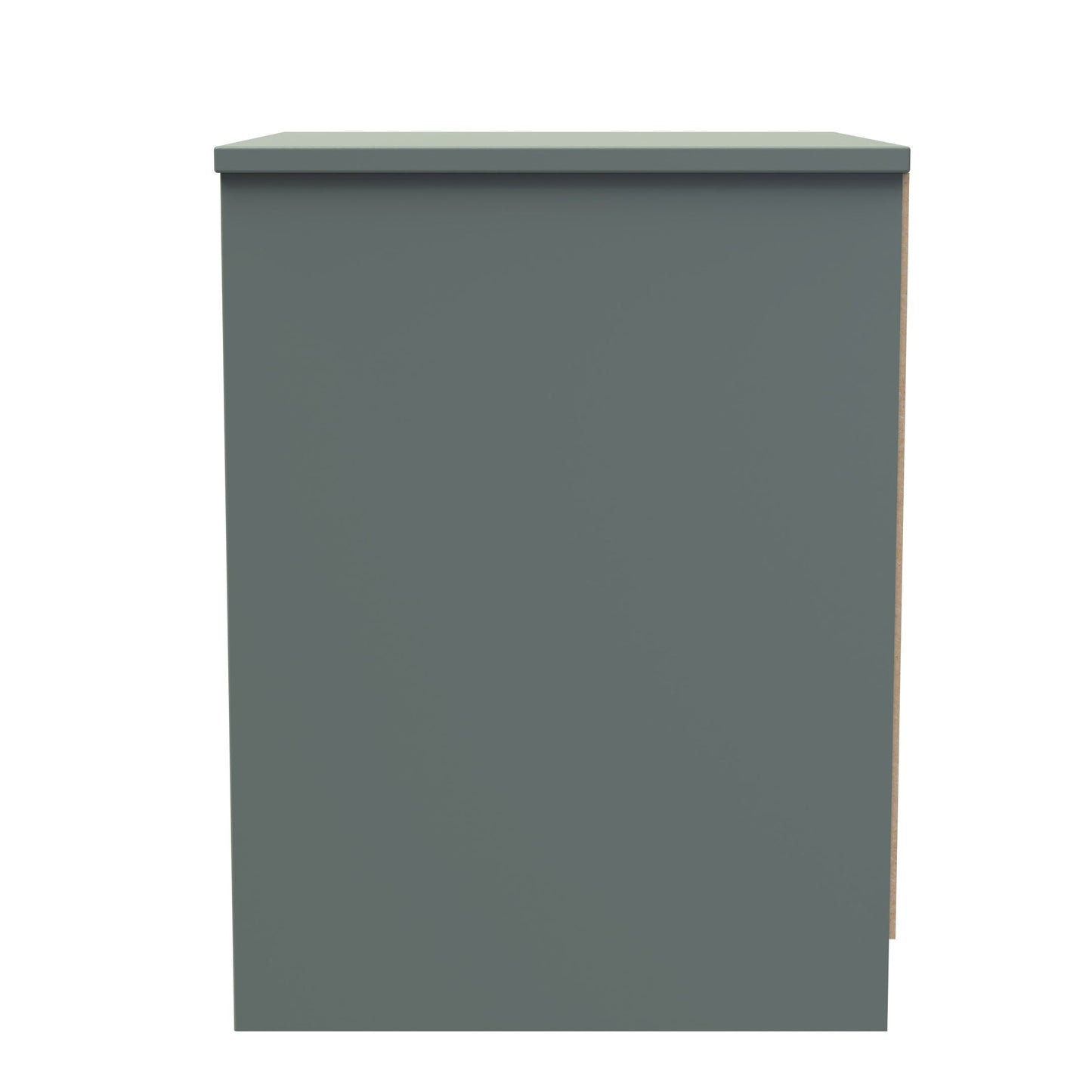 San Jose Bedside Table Green 2 Drawers 45cm