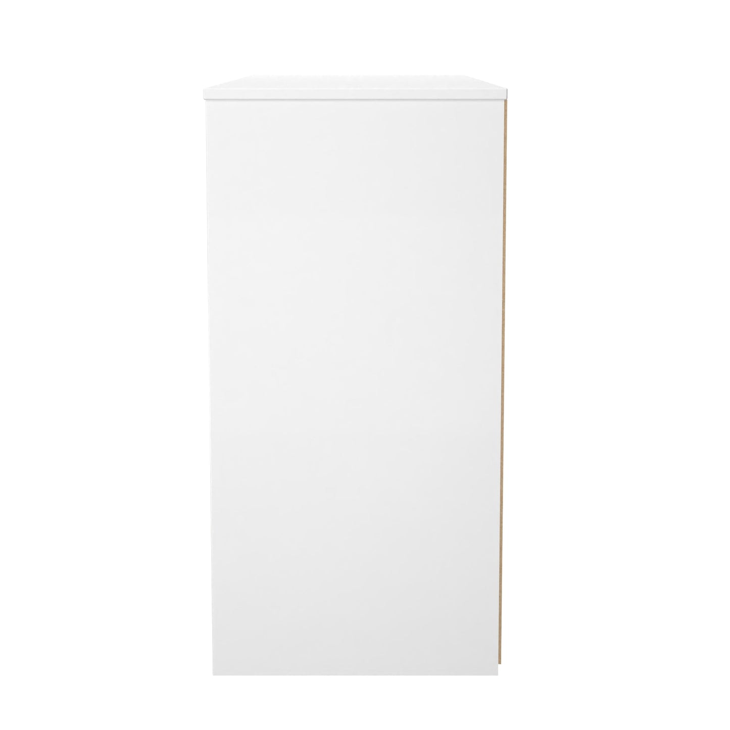 San Jose Large Chest of Drawers White 6 Drawers 115cm
