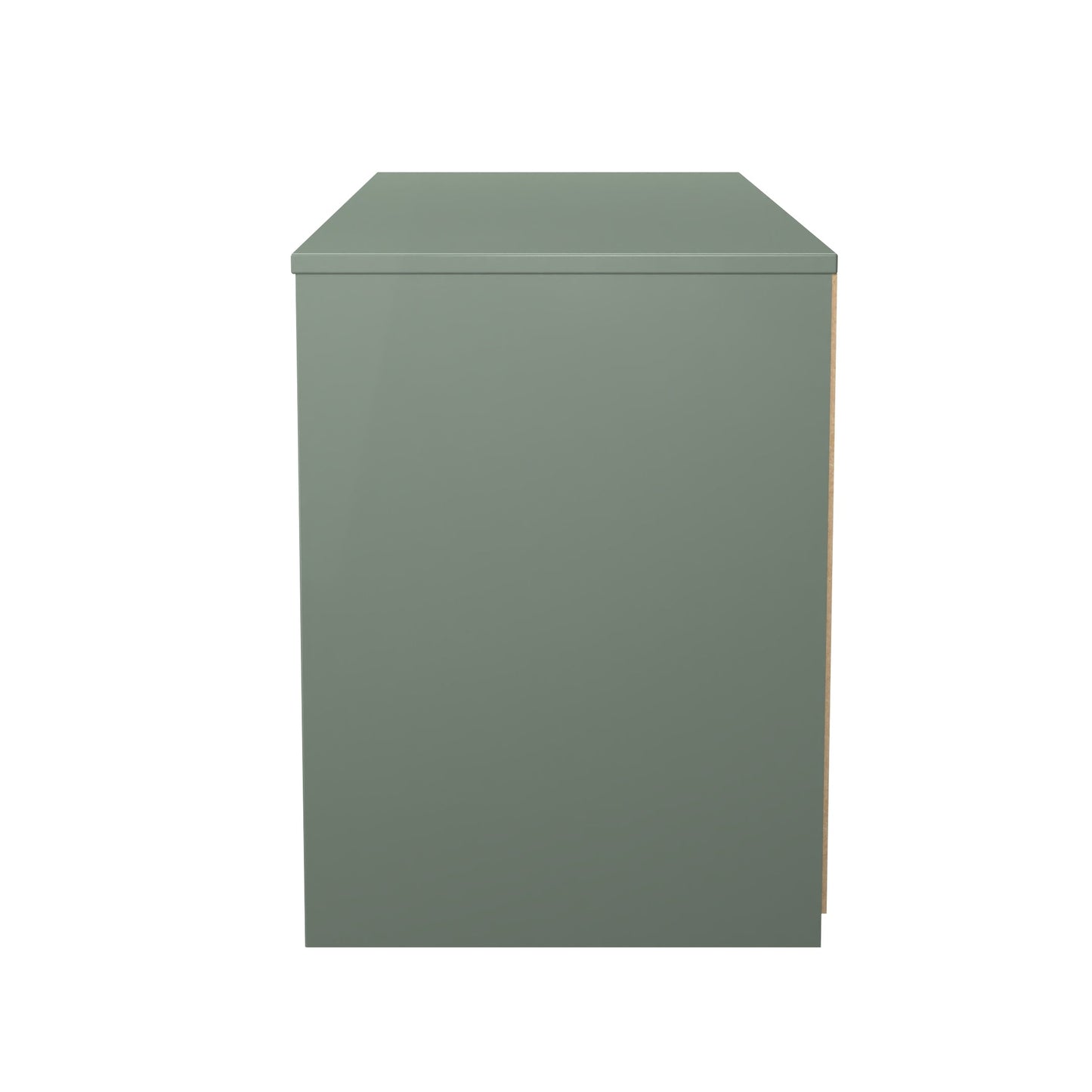 San Jose Large Chest of Drawers Green 4 Drawers 115cm