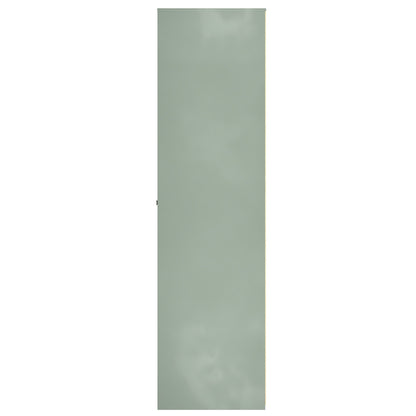 San Jose Tall Wardrobe Green 3 Doors 1 Shelf 116cm