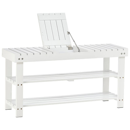 Wooden Shoe Bench Primary Image