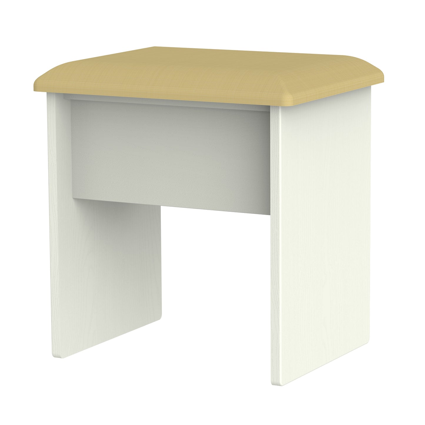 Victoria Dressing Stool Light Oak 48cm