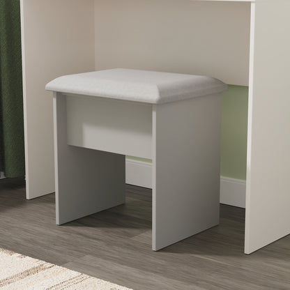 Victoria Dressing Stool Light Oak 37cm