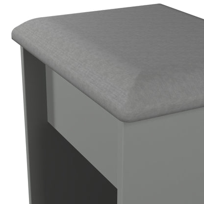 Victoria Dressing Stool Light Oak 37cm