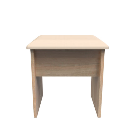 Vienna Dressing Stool Light Oak 48cm