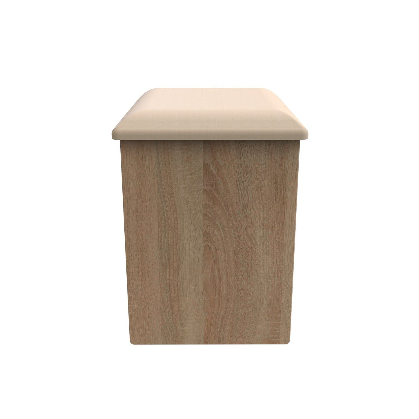Vienna Dressing Stool Light Oak 48cm