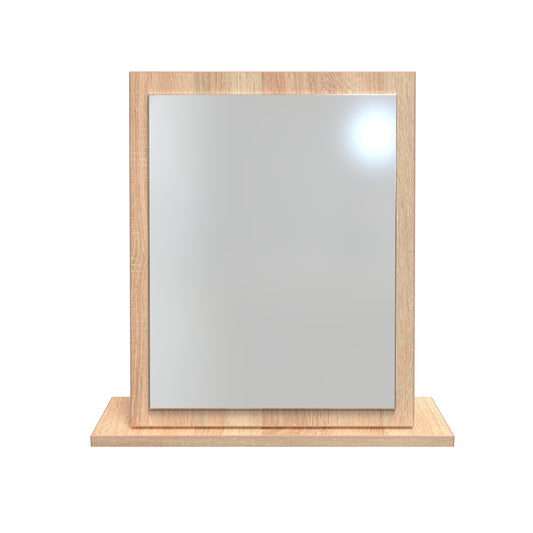 Vienna Mirror  Light Oak 50cm