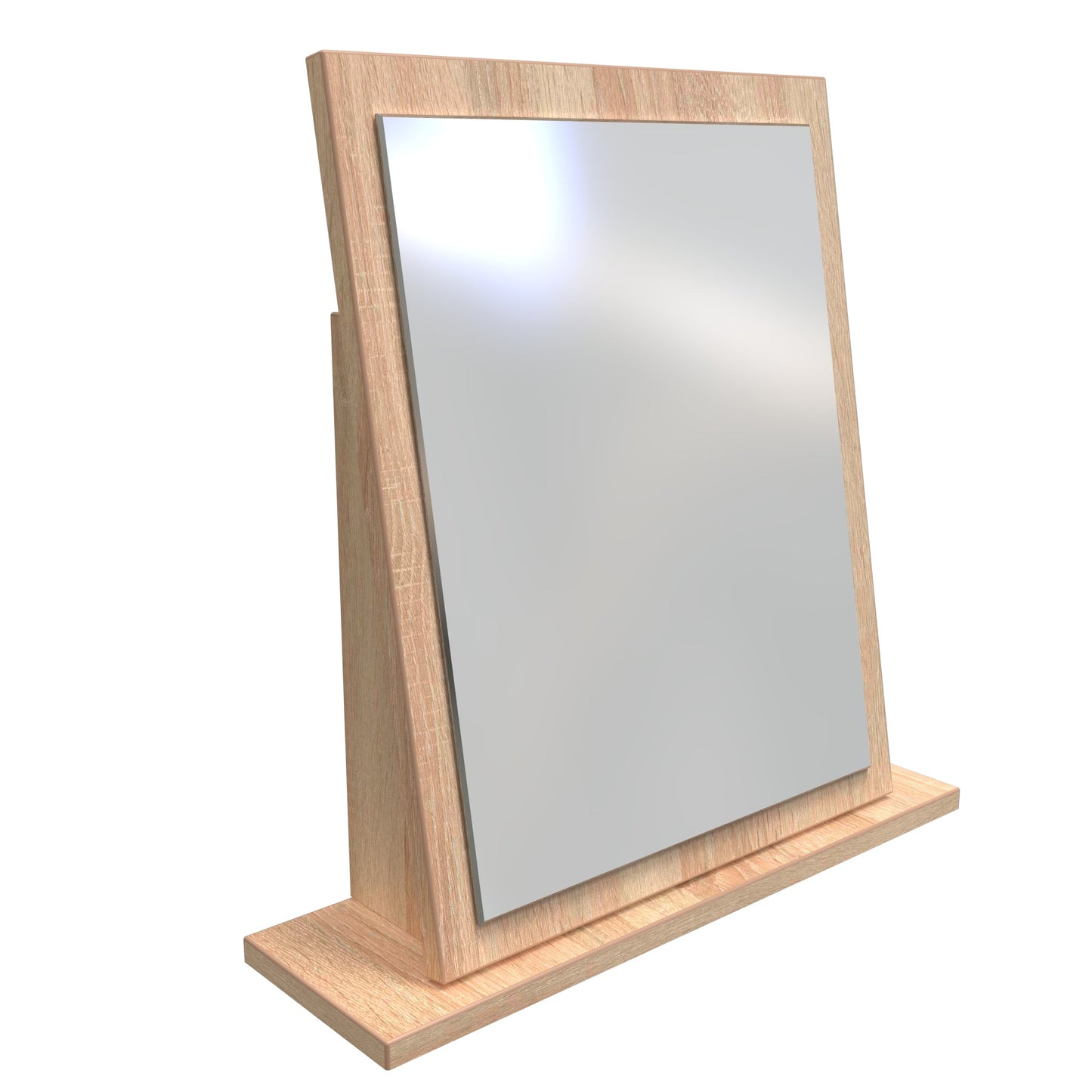 Vienna Mirror  Light Oak 50cm