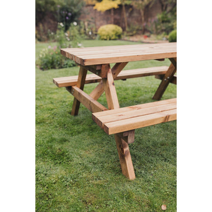 Valley Garden Picnic Table by Churnet Valley - 4 Seats - VPT103