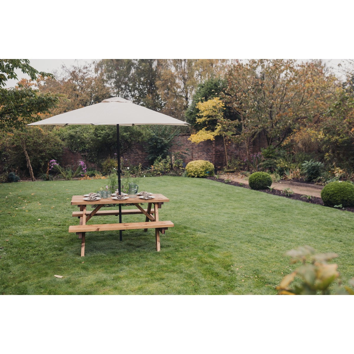 Valley Garden Picnic Table by Churnet Valley - 4 Seats - VPT103