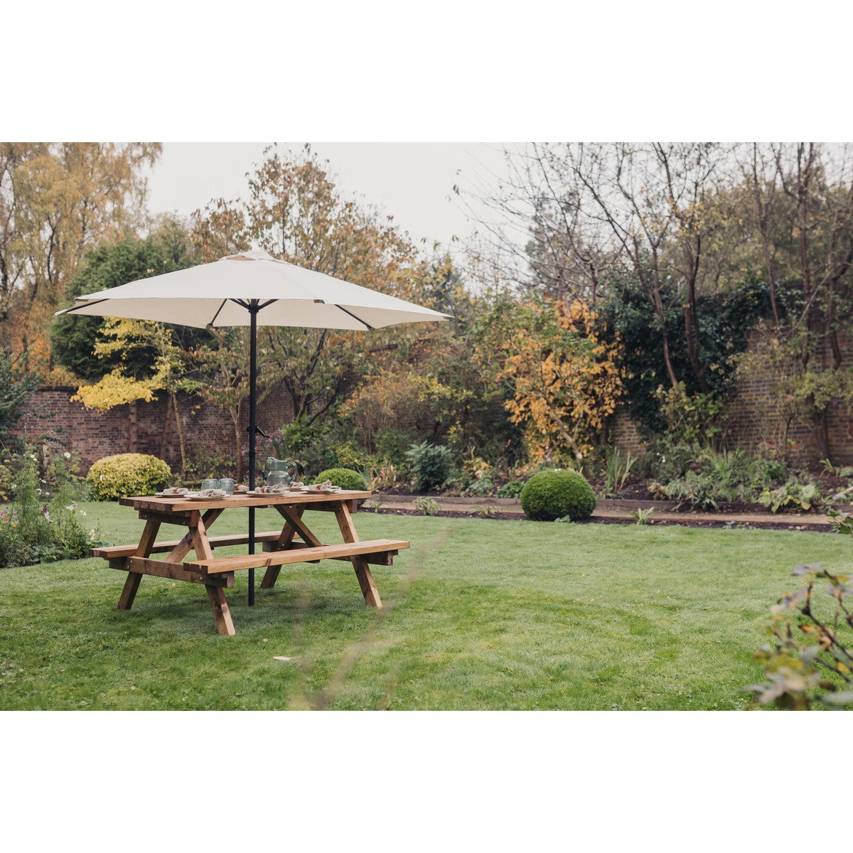 Valley Garden Picnic Table by Churnet Valley - 4 Seats - VPT103