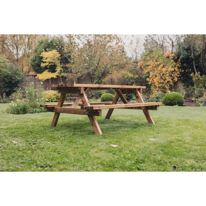 Valley Garden Picnic Table by Churnet Valley - 6 Seats - VPT104