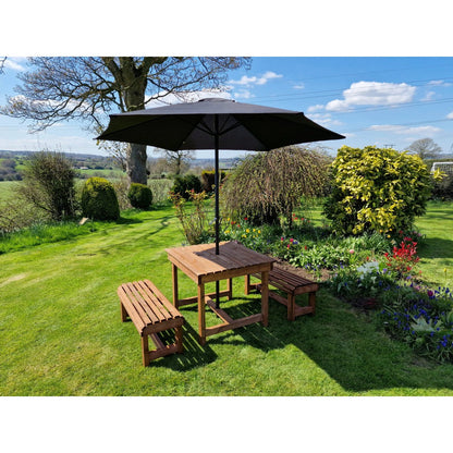 Valley Garden Bench by Churnet Valley - 4 Seats - VT114