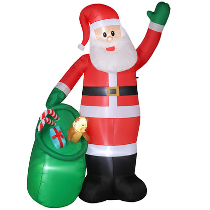 Santa Inflatable Christmas Decoration - 275cm