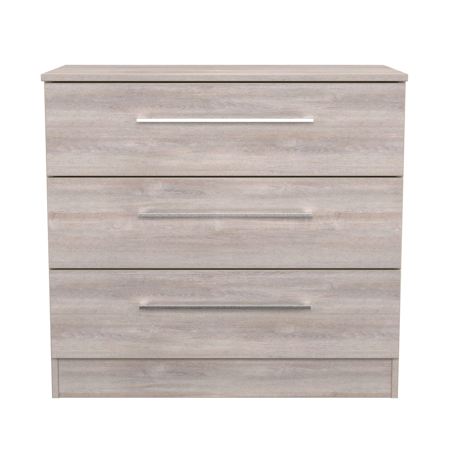 Worcester Chest of Drawers Light Grey 3 Drawers 74cm