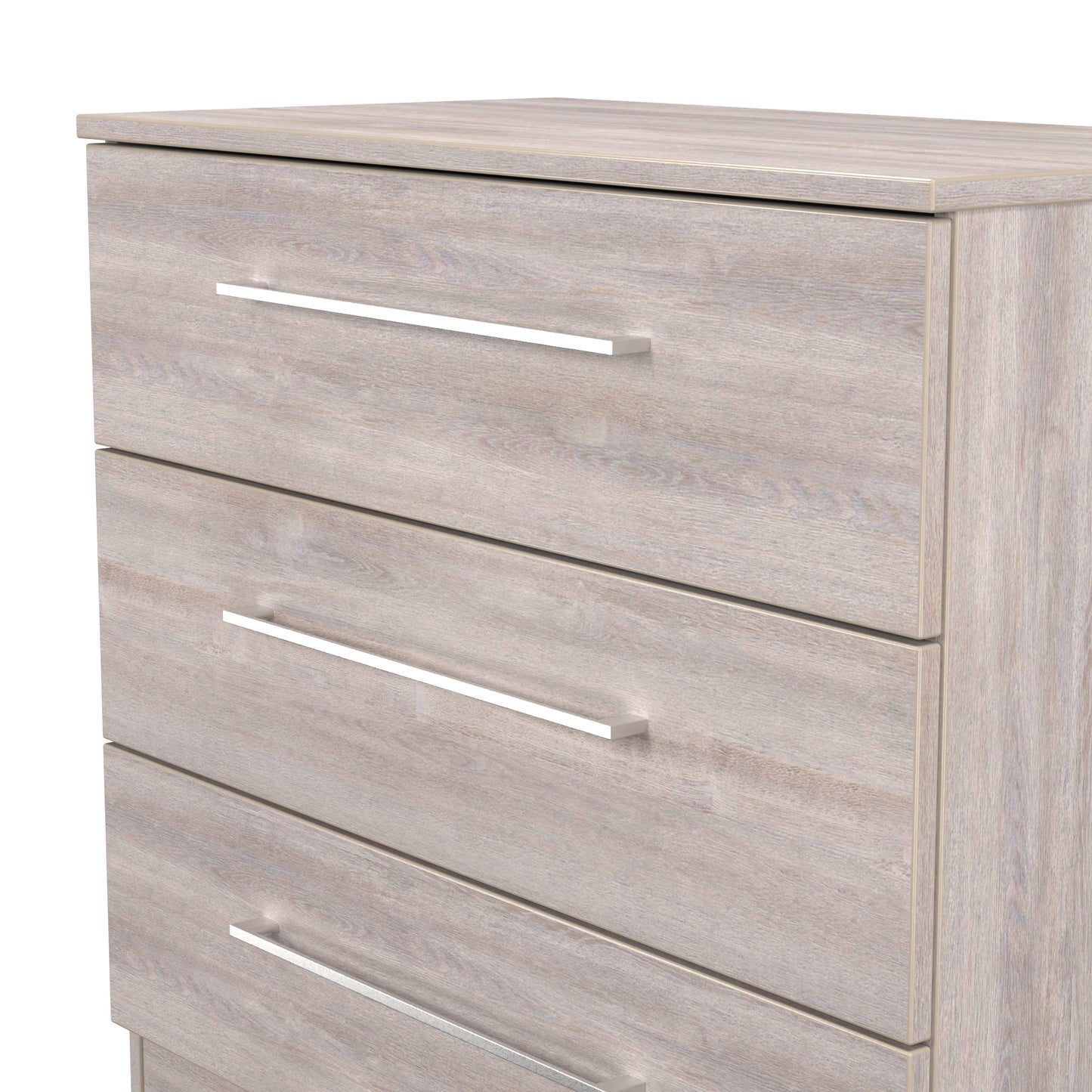 Worcester Chest of Drawers Light Grey 3 Drawers 74cm