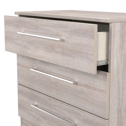 Worcester Chest of Drawers Light Grey 3 Drawers 74cm
