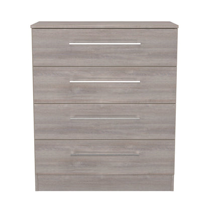 Worcester Chest of Drawers Light Grey 4 Drawers 74cm