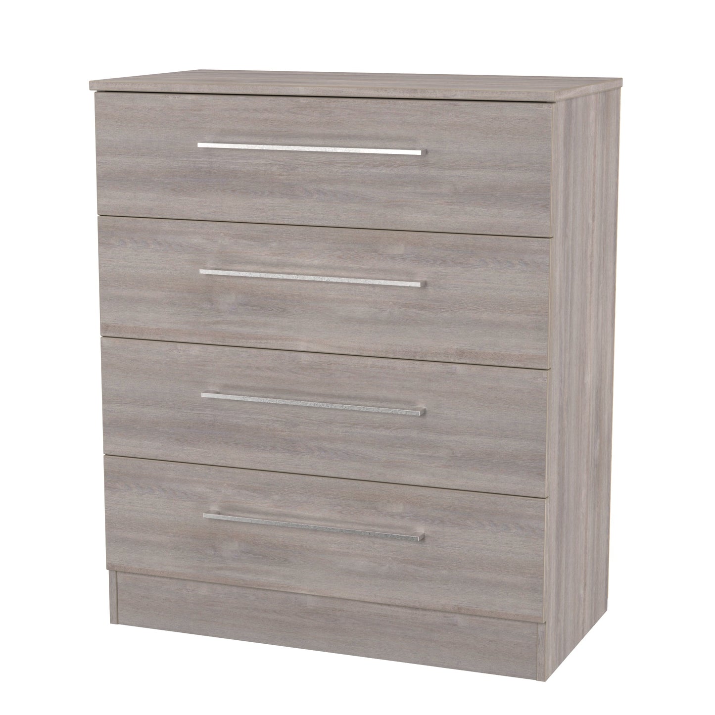 Worcester Chest of Drawers Light Grey 4 Drawers 74cm