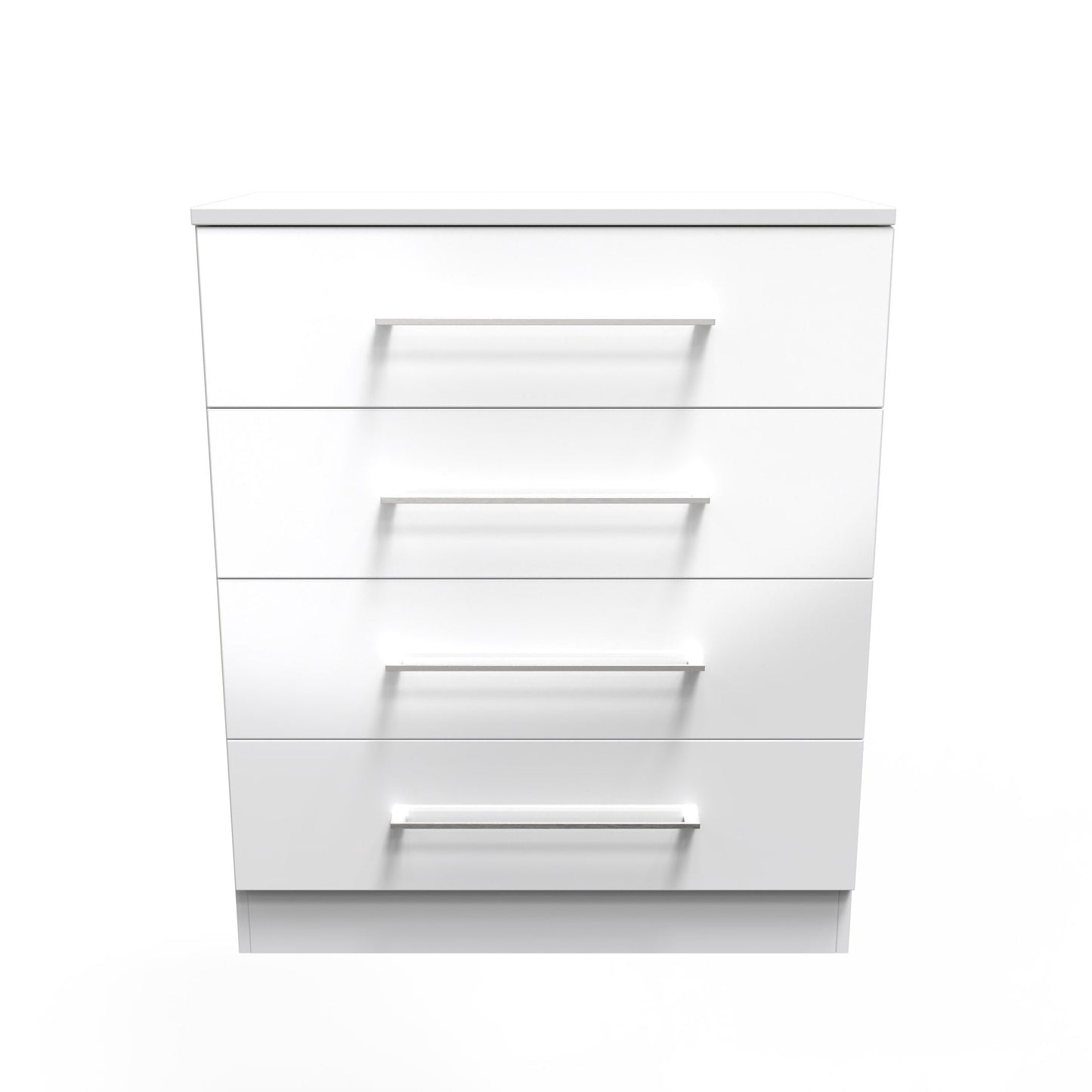 Worcester Chest of Drawers White 4 Drawers 74cm