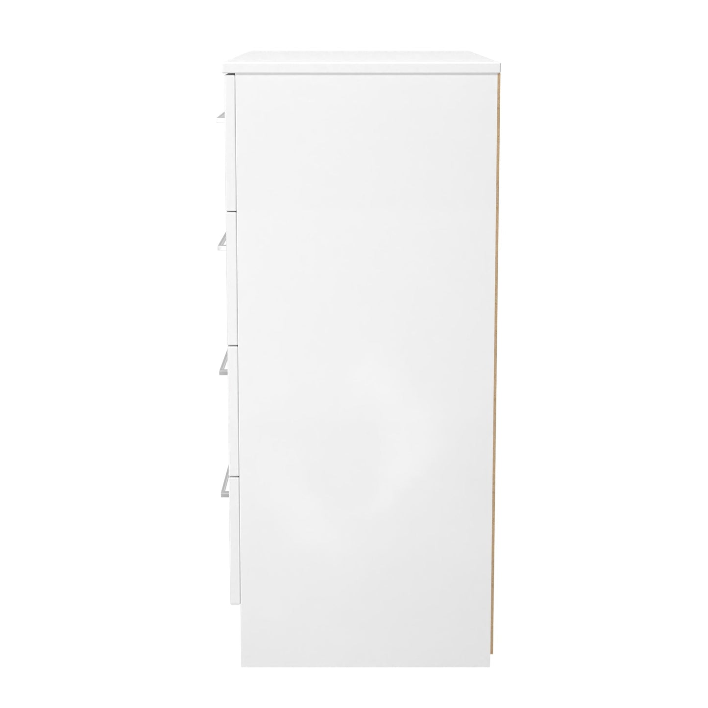 Worcester Chest of Drawers White 4 Drawers 74cm