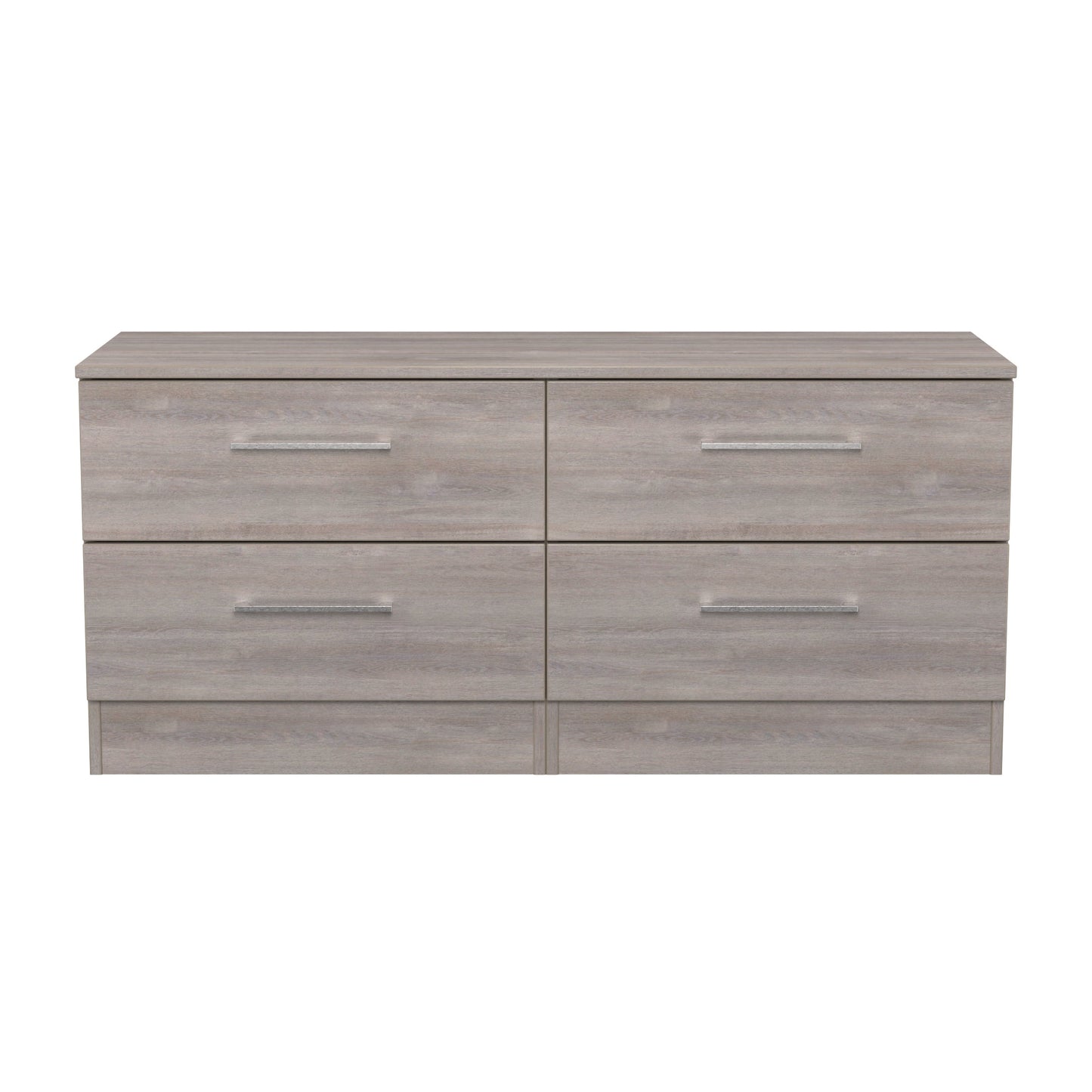 Worcester Large Chest of Drawers Light Grey 4 Drawers 110cm