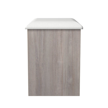 Worcester Dressing Stool Light Grey 48cm