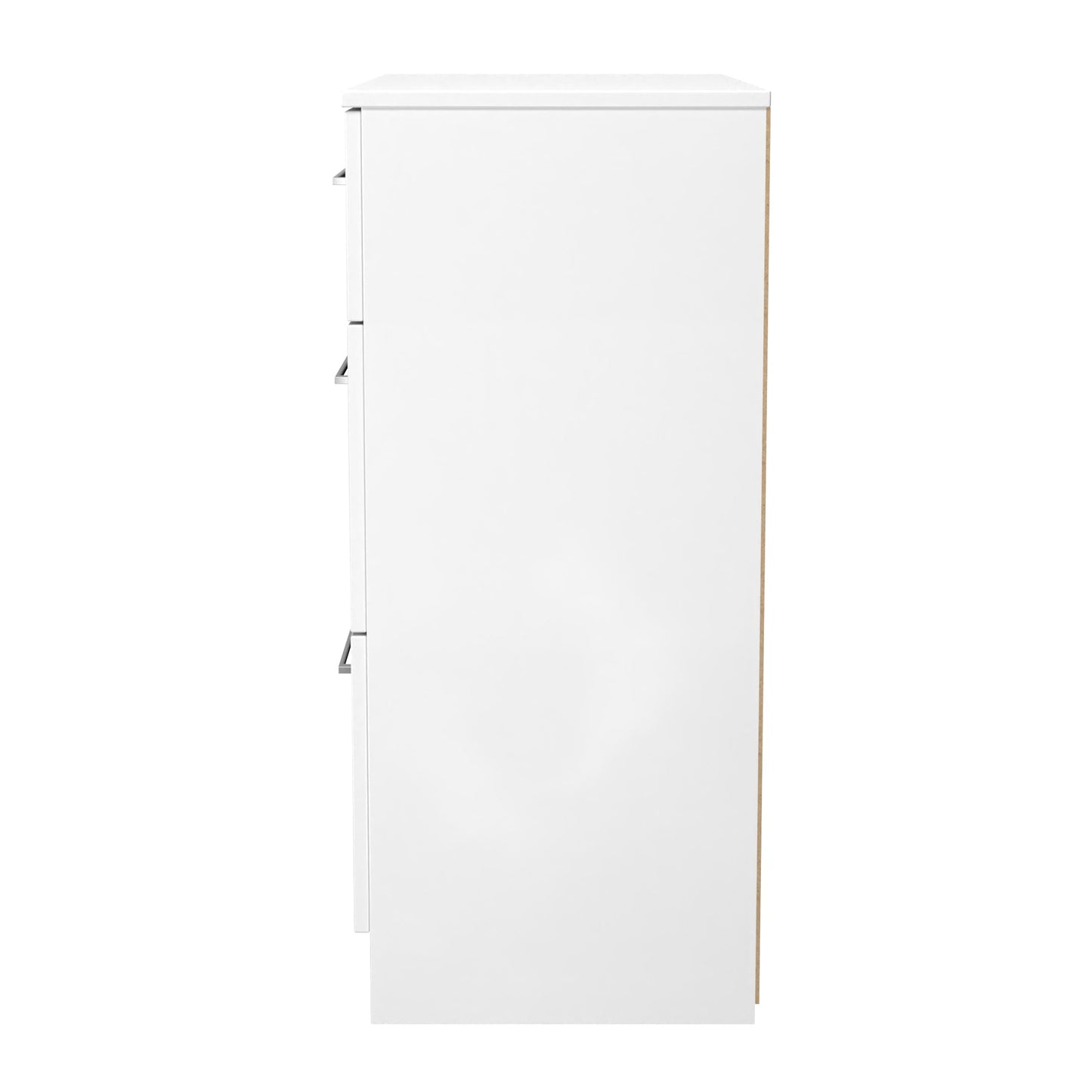 Worcester Chest of Drawers Black & White 3 Drawers 39cm