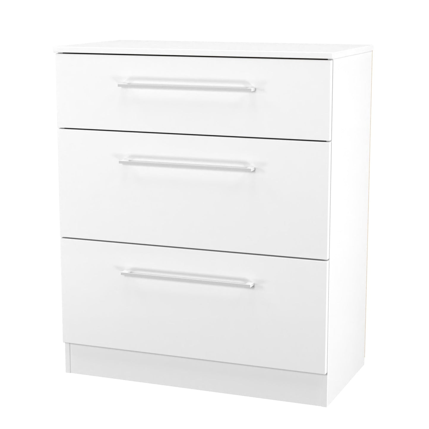 Worcester Chest of Drawers White 3 Drawers 39cm