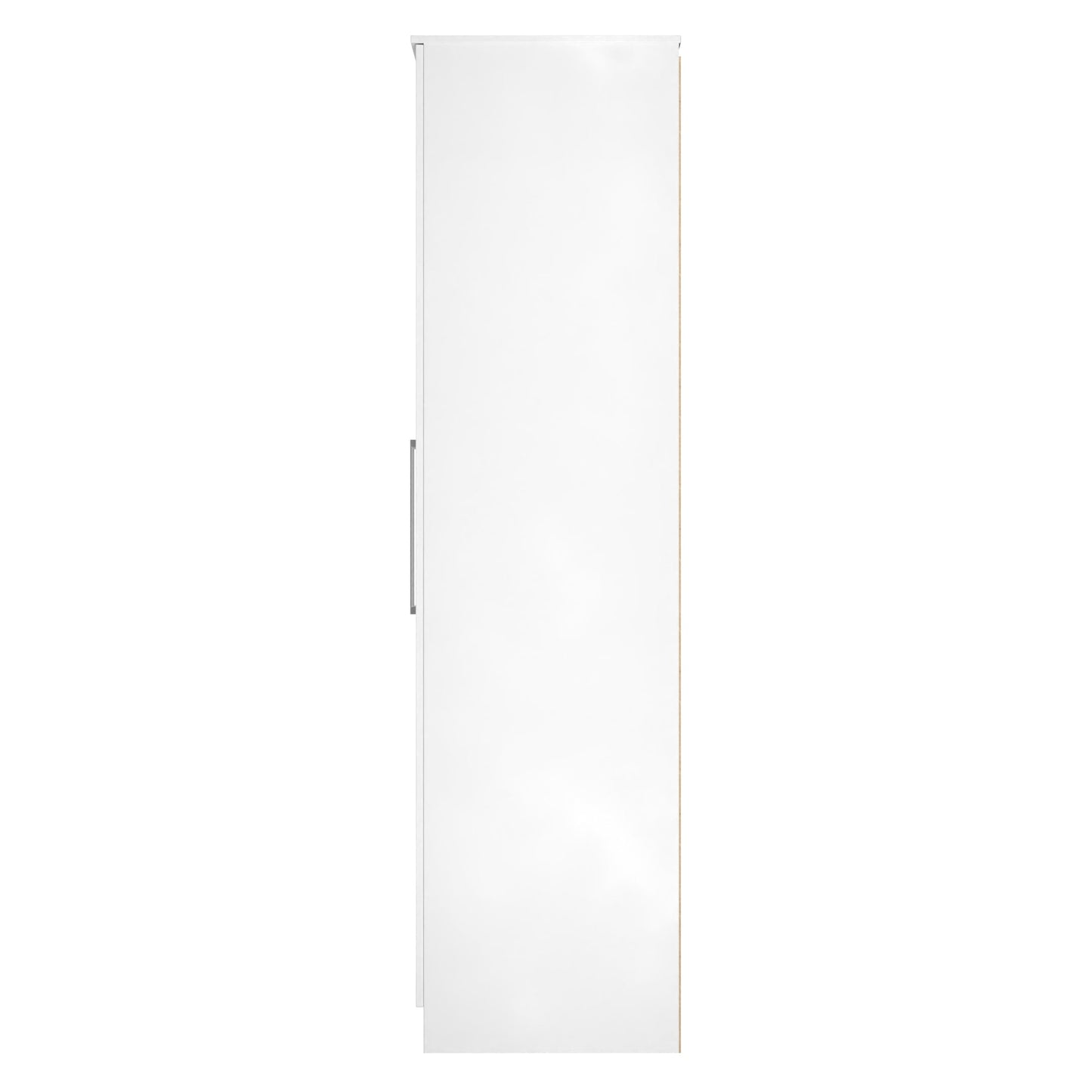 Worcester Tall Wardrobe White 2 Doors 1 Shelf 74cm