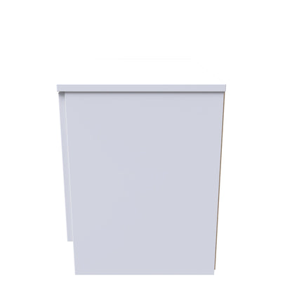 Worcester TV Unit Black & White 2 Doors 74cm