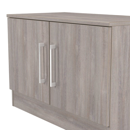 Worcester TV Unit Light Grey 2 Doors 74cm