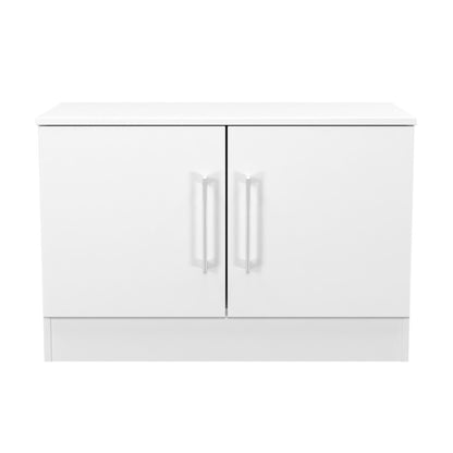 Worcester TV Unit White 2 Doors 74cm