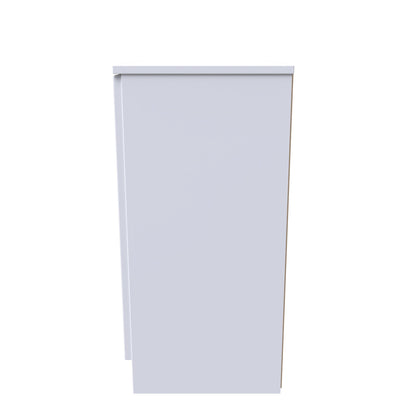 Worcester Cabinet Black & White 2 Doors 1 Shelf 74cm