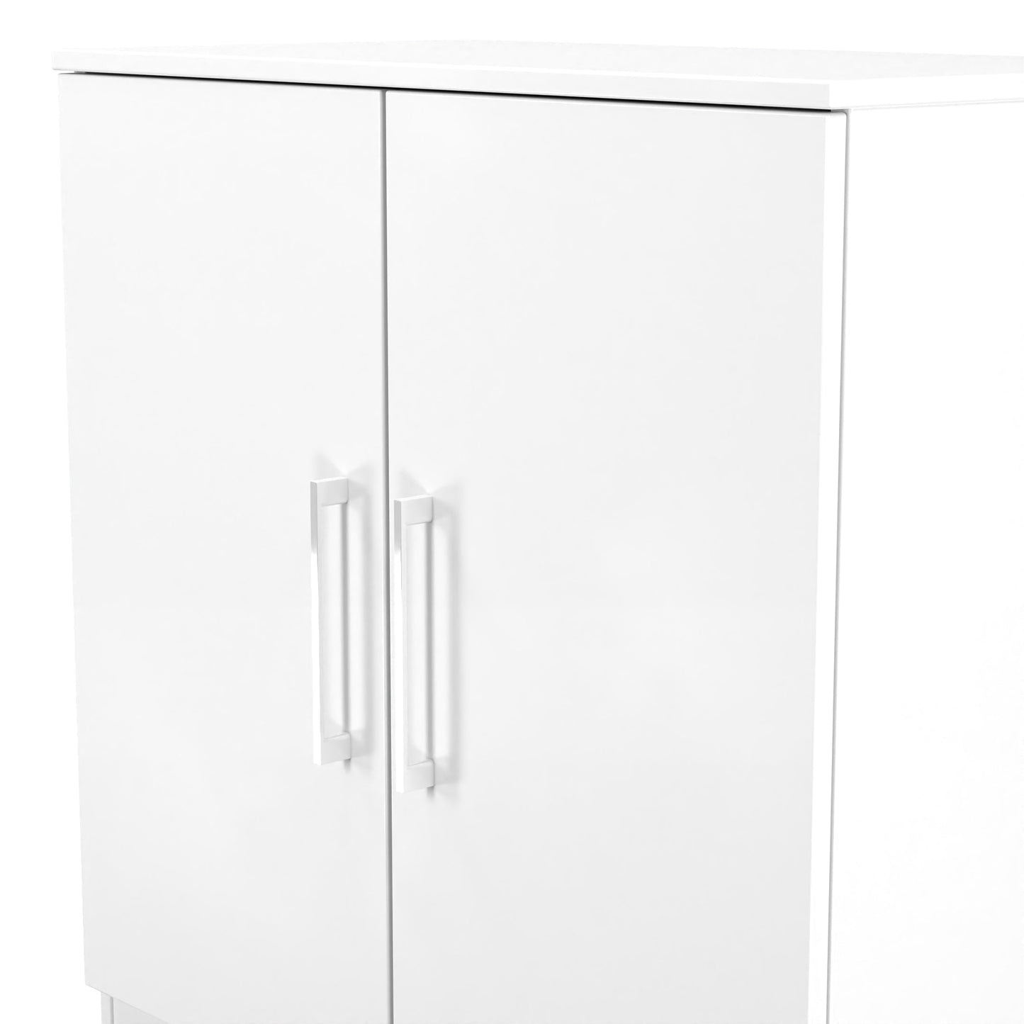 Worcester Cabinet White 2 Doors 1 Shelf 74cm