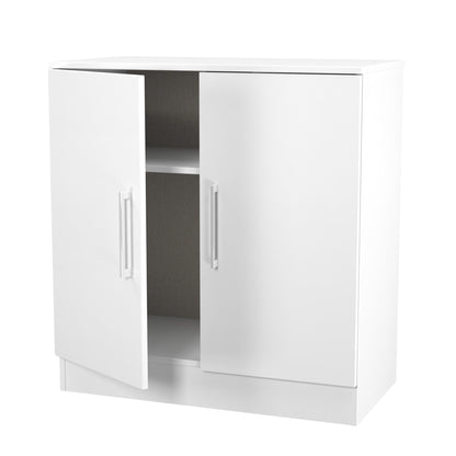 Worcester Cabinet White 2 Doors 1 Shelf 74cm