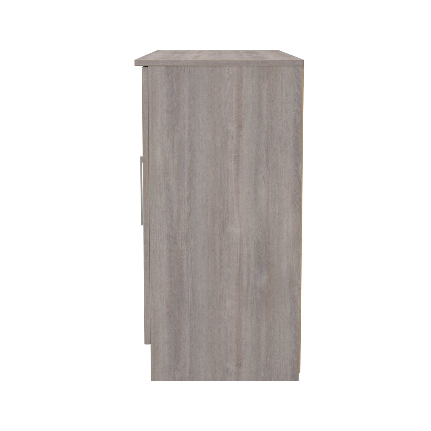 Worcester Large Sideboard Light Grey 3 Doors 1 Shelf 110cm