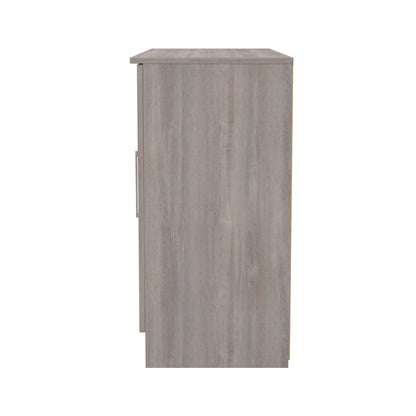 Worcester Large Sideboard Light Grey 3 Doors 1 Shelf 110cm