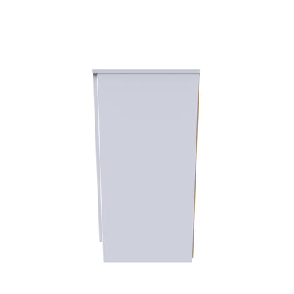 Worcester Large Sideboard Black & White 2 Doors 2 Shelves 3 Drawers 126cm