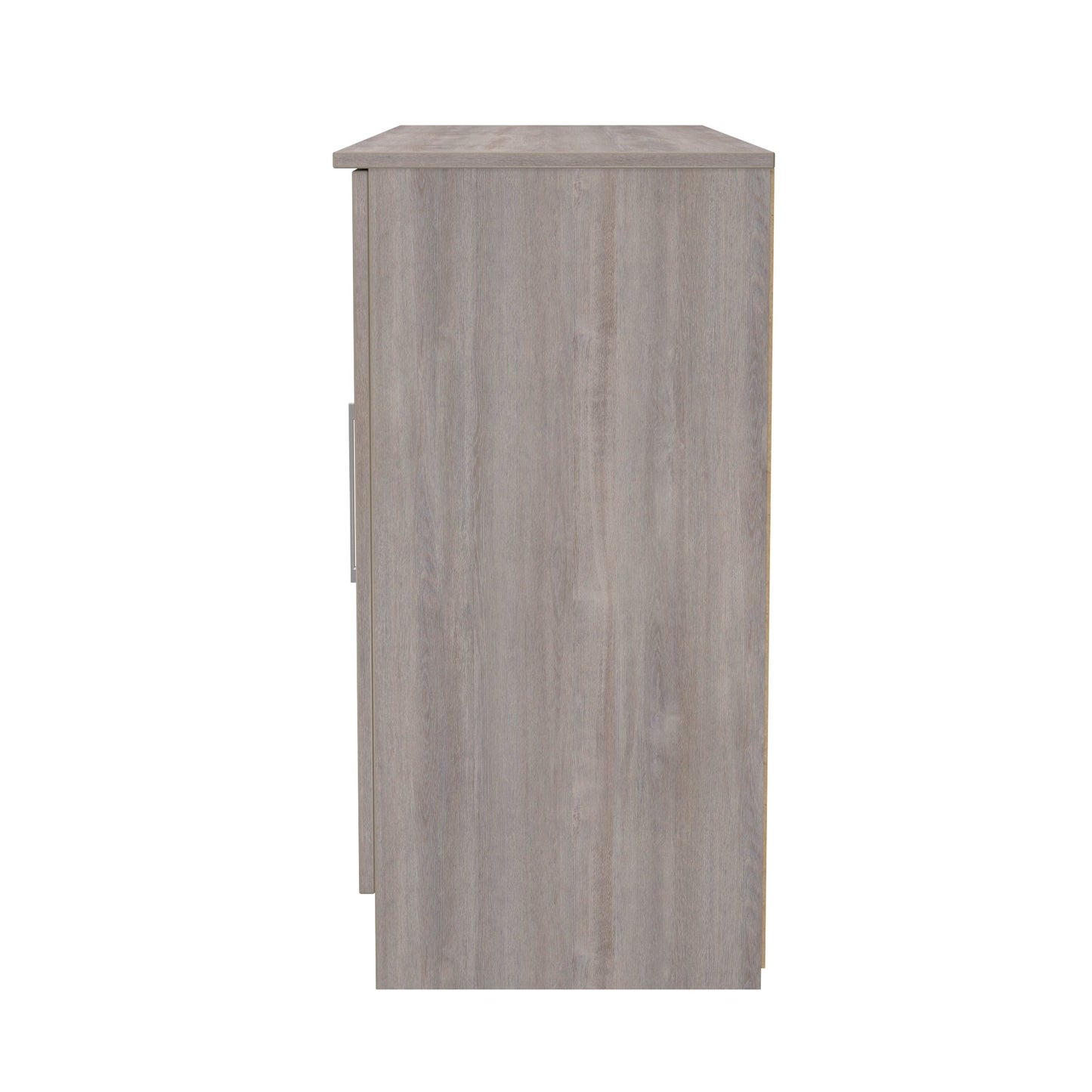 Worcester Large Sideboard Light Grey 2 Doors 2 Shelves 3 Drawers 126cm