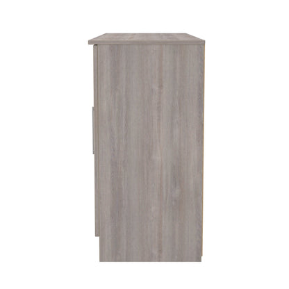 Worcester Large Sideboard Light Grey 2 Doors 2 Shelves 3 Drawers 126cm