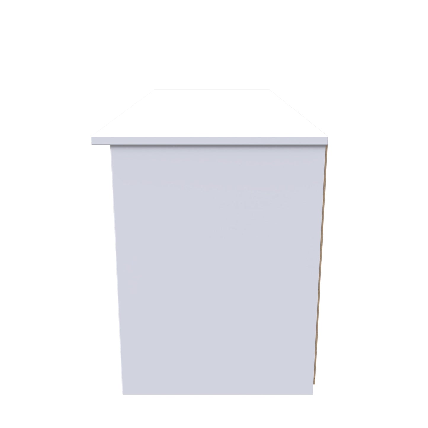 Worcester TV Unit Black & White 5 Shelves 1 Drawer 110cm