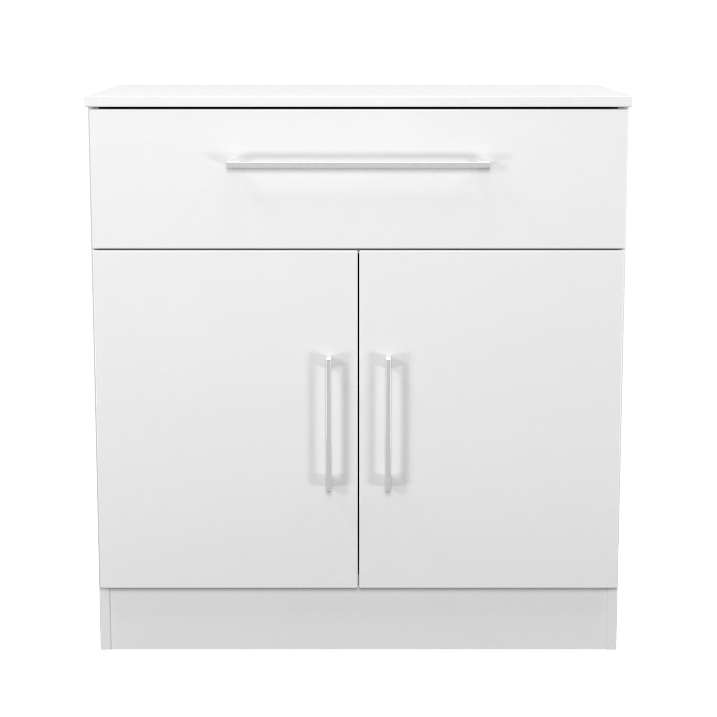 Worcester Sideboard White 2 Doors 1 Drawer 74cm