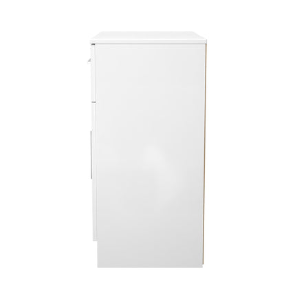 Worcester Sideboard White 2 Doors 1 Drawer 74cm