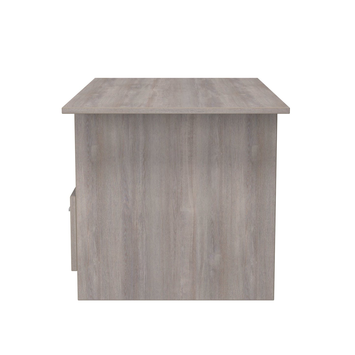 Worcester Coffee Table Light Grey 1 Shelf 1 Drawer 93cm