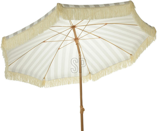 Garden Parasol Taupe by Croft - 2M